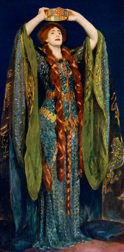 Panna Ellen Terry jako Lady Makbet, 1906, 1912. autorstwa John Singer Sargent