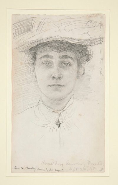 panna N. Huxley autorstwa John Singer Sargent