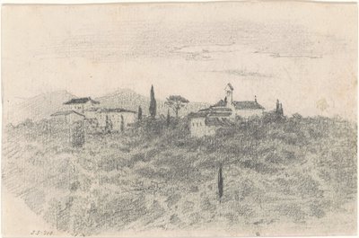 Klasztor [recto] autorstwa John Singer Sargent
