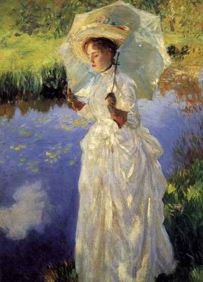 Poranny spacer autorstwa John Singer Sargent