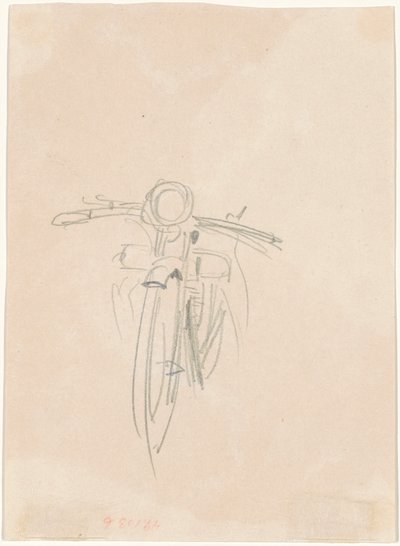 Motocykl [verso] autorstwa John Singer Sargent