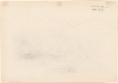 Góry [verso] autorstwa John Singer Sargent