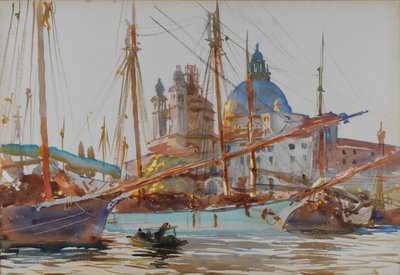 Santa Maria della Salute w Wenecji, ok. 1904-1906. autorstwa John Singer Sargent