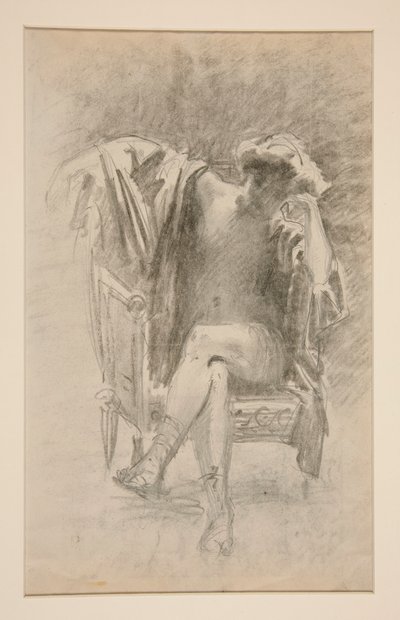 Siedząca postać autorstwa John Singer Sargent
