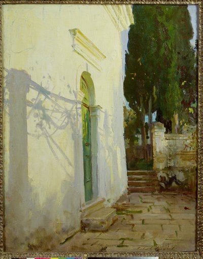 Cienie na ścianie na Korfu autorstwa John Singer Sargent
