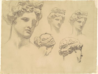 Studia do „Apolla i muz” autorstwa John Singer Sargent