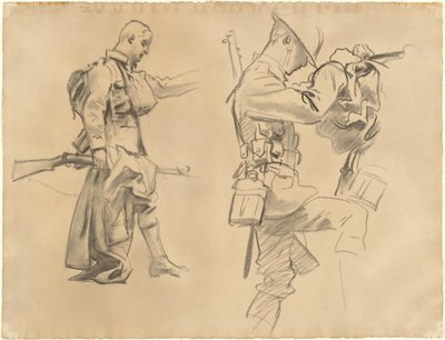 Studia dla „Zagazowanych” [odbyt] autorstwa John Singer Sargent