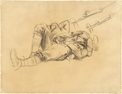 Studia dla zagazowanych [recto], 1918-1919. autorstwa John Singer Sargent