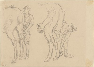 Studia dla Scots Grey, 1918. autorstwa John Singer Sargent
