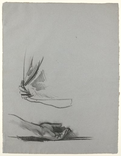 Studia nad dłońmi, koniec XIX-początek XX wieku. autorstwa John Singer Sargent