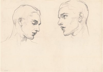 Badania głowy mężczyzny autorstwa John Singer Sargent