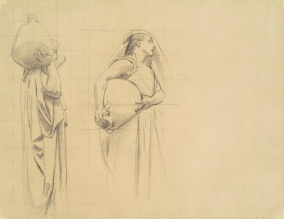 Studium dla Danaïdes, 1922-1925. autorstwa John Singer Sargent