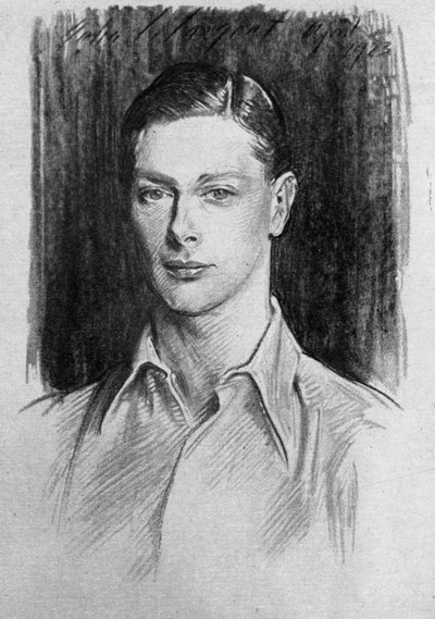 Studium księcia Yorku, 1923 autorstwa John Singer Sargent