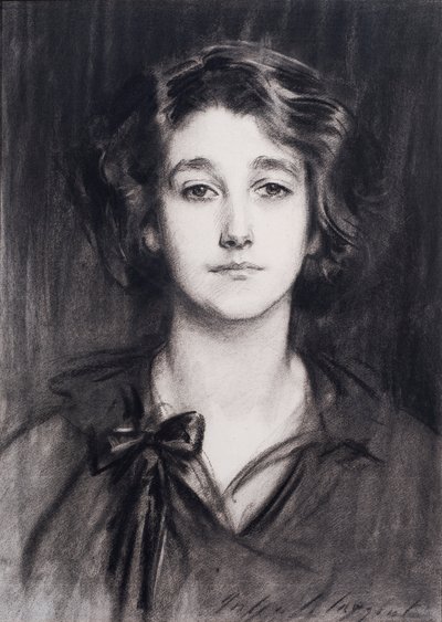 Sybil Sassoon (węgiel na papierze) autorstwa John Singer Sargent