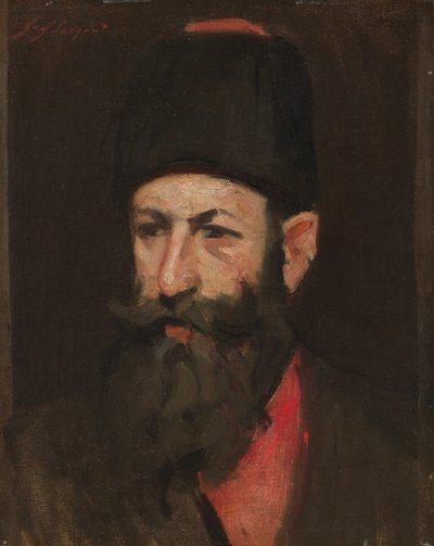 Kozak, bez daty. autorstwa John Singer Sargent