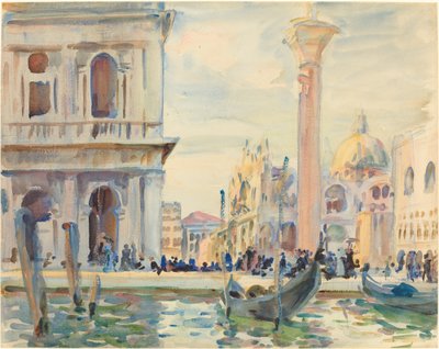 Piazzetta autorstwa John Singer Sargent