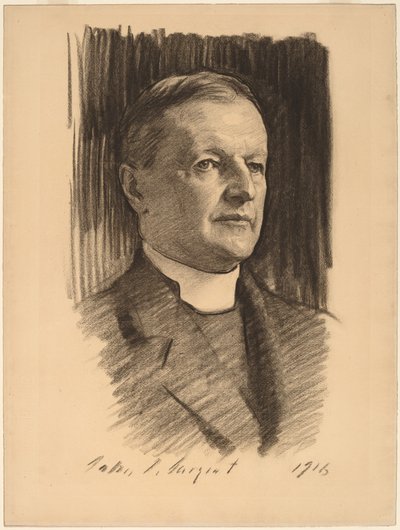 Rt. Wielebny William Lawrence, 1916. autorstwa John Singer Sargent