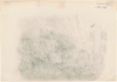 Pnie Drzew [verso] autorstwa John Singer Sargent