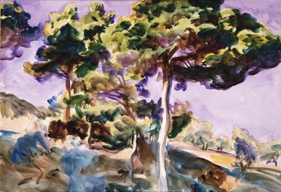 Drzewa autorstwa John Singer Sargent