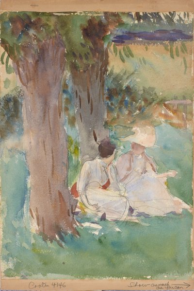 Pod wierzbami autorstwa John Singer Sargent