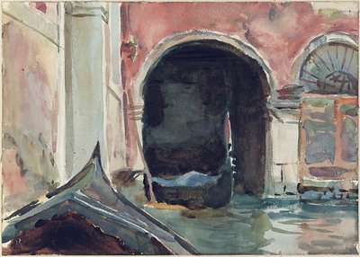 Kanał Wenecki autorstwa John Singer Sargent