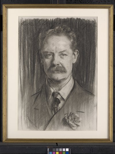 William Henry Grenfell, 1912 (węgiel na papierze) autorstwa John Singer Sargent