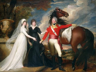 Pułkownik William Fitch i jego siostry Sarah i Ann Fitch autorstwa John Singleton Copley