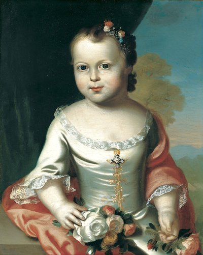 Elżbieta Greenleaf, 1753-54. autorstwa John Singleton Copley