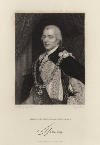George Spencer, 2. hrabia Spencer autorstwa John Singleton Copley