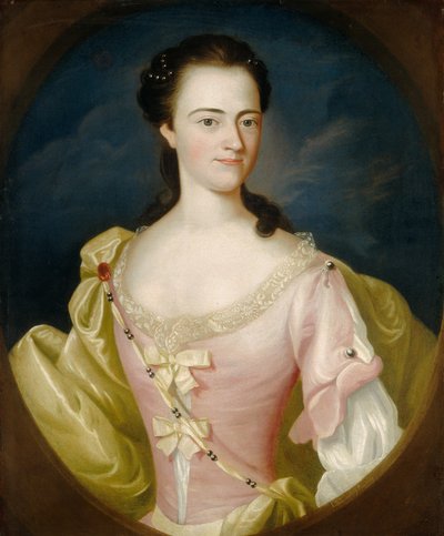 Jane Browne, 1756. autorstwa John Singleton Copley