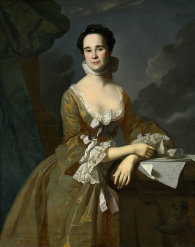 Pani Daniel Hubbard Mary Greene, ok. 1930 r. 1764. autorstwa John Singleton Copley