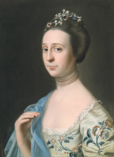 Pani Henry Hill Anna Barrett, ok. 1930 r. 176570. autorstwa John Singleton Copley