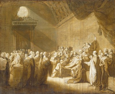 Śmierć hrabiego Chatham, 1779. autorstwa John Singleton Copley