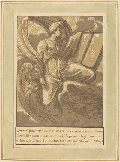 Św. Jan Ewangelista autorstwa John Skippe after Parmigianino