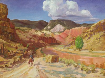 Chama Running Red autorstwa John French Sloan