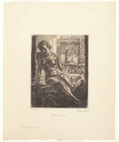 Nagość i Łuk autorstwa John French Sloan