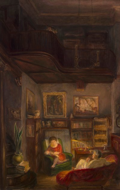 Nasz kącik pracowni autorstwa John French Sloan