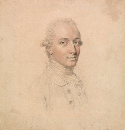 Portret Młodego Mężczyzny zaczerpnięty z Życia, skierowany w prawo autorstwa John Smart