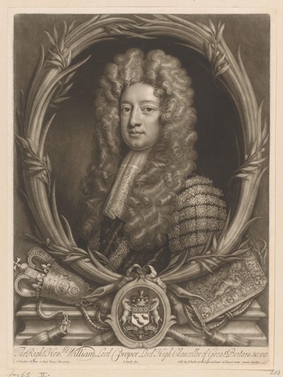 Portret van Williama Cowpera autorstwa John Smith