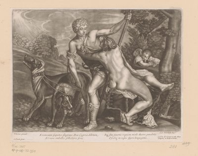 Wenus i Adonis autorstwa John Smith