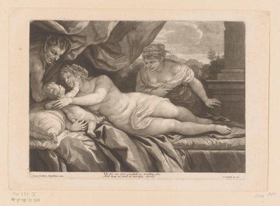 Wenus z Kupidynem i Satyrem autorstwa John Smith