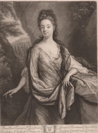 Anna, żona Franciszka Kynnesmana autorstwa John Smith