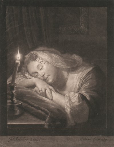 Śpiąca kobieta autorstwa John Smith