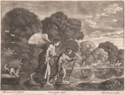 Tobiasz i Anioł autorstwa John Smith