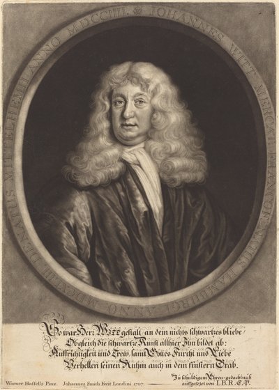 Johannes Witt autorstwa John Smith after Werner Hassells