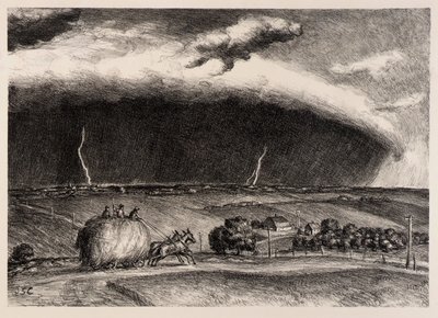 The Line Storm autorstwa John Steuart Curry