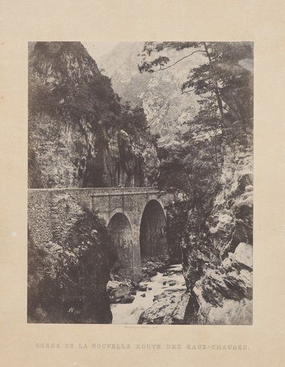Wąwóz Nowego Route des Eaux-Chaudes autorstwa John Stewart