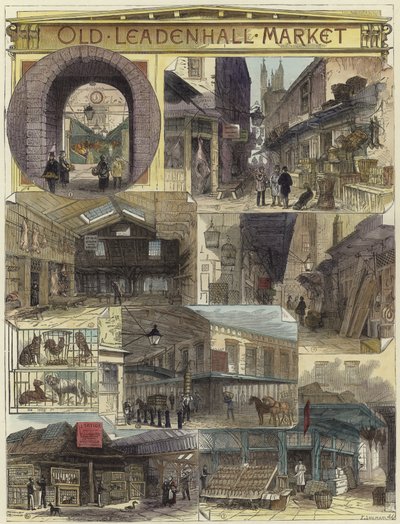 Stary Rynek Leadenhall autorstwa John Sulman