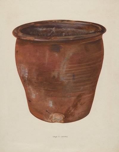 Brązowy garnek, 19351942. autorstwa John Tarantino