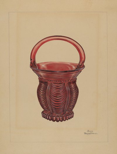 Koszyczek ozdobny, ok. 1900 r. 1936. autorstwa John Tarantino